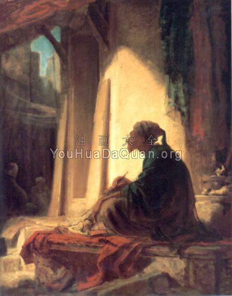 Orientale Im Bazar - 卡尔·施皮茨韦格